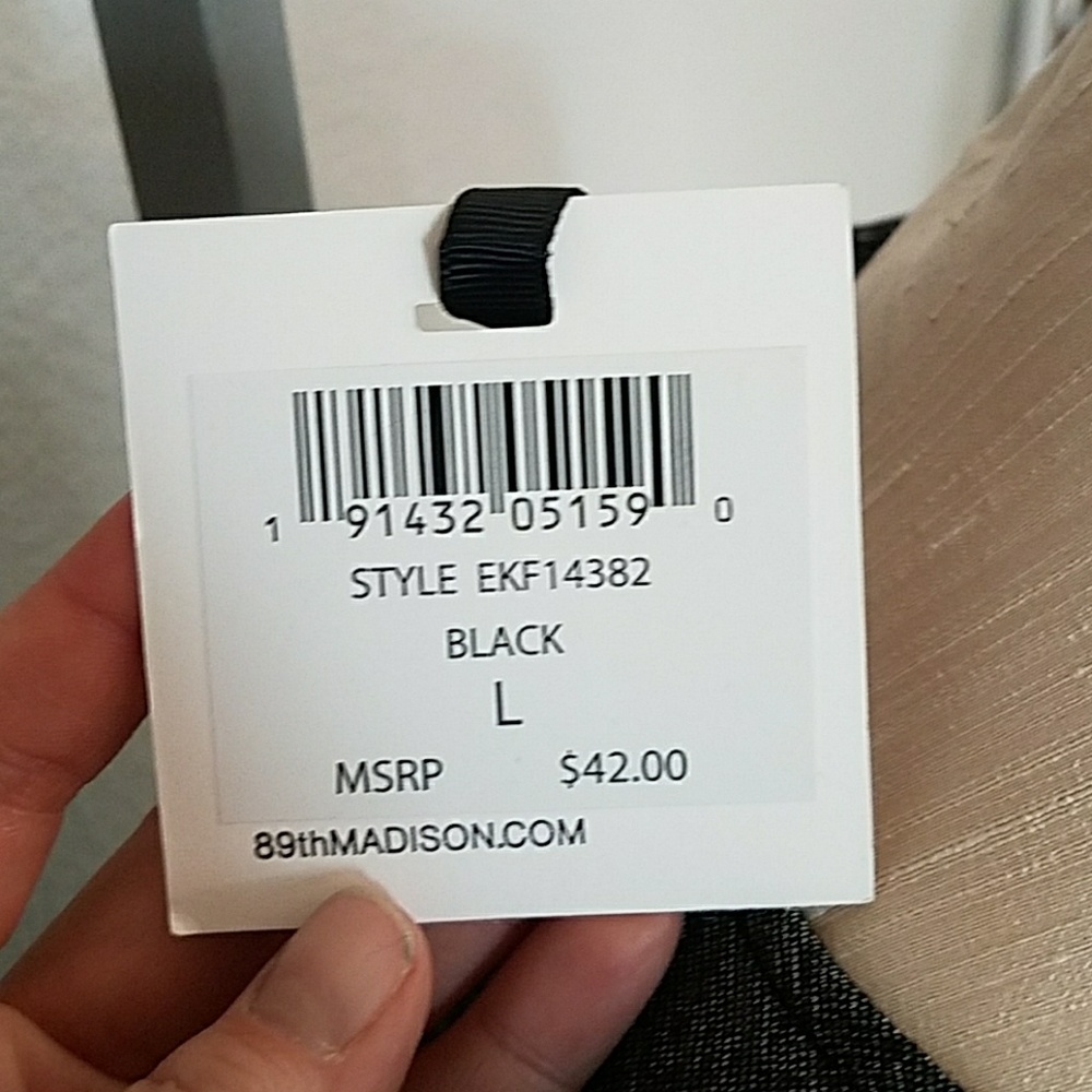 89th & Madison Top brand new Size Large - Picture 4 of 5